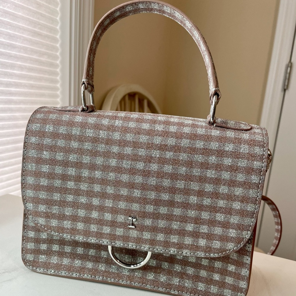 NWT Repetto Paris Sac Double Jeu Bag Glitter